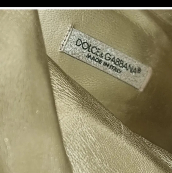 Dolce&Gabanna leopard tweed slip on boots size 7.5 will fit 7 - Picture 2 of 7